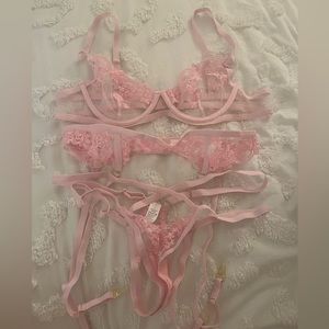 SHEIN 3 piece lingerie set - NWOT Size L